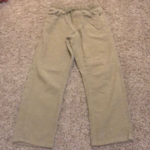 J Khaki size 6 lightweight corduroy pants